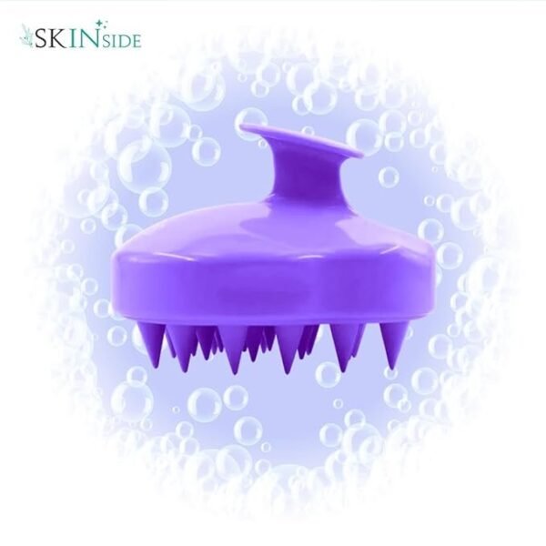SkinSide Hair Scalp Massager for Hair Growth | Shampoo Brush Scrubber | Scalp Exfoliator | Oil Brush - Image 2