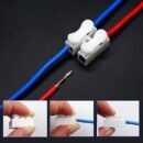 Electronic spices PACK OF 20 Cable Connector Clamp Spring Connector Terminal Block FOR Wire LED Strip Light Wire Connecting