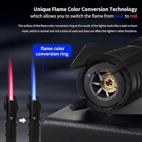 (Buy 1 Get 1 Free ) Jet Flame Lighter - Image 3