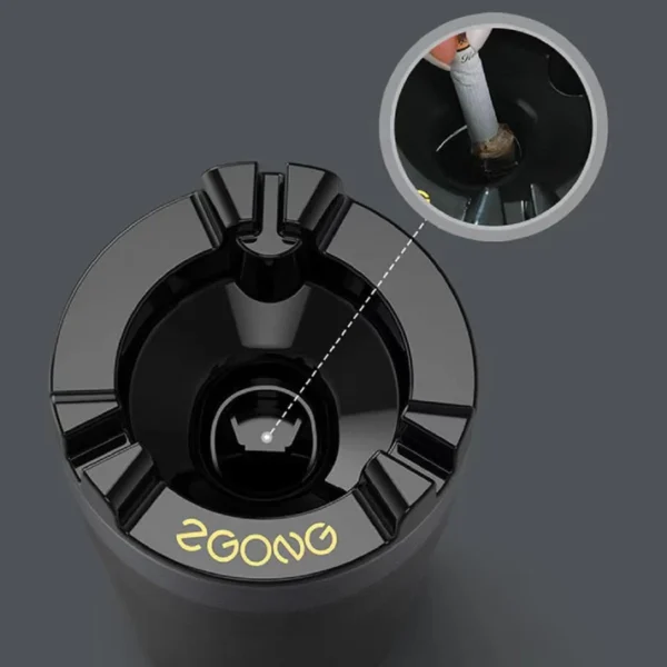 Car Ashtray With Water Tank - Image 3